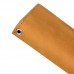 Sony Xperia Z1 Ultra L39H - Top Quality Genuine Leather Flip Wallet Protective Cover Case